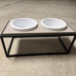 Dog Water/Food Stand