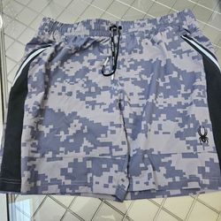 Mens Spyder active shorts