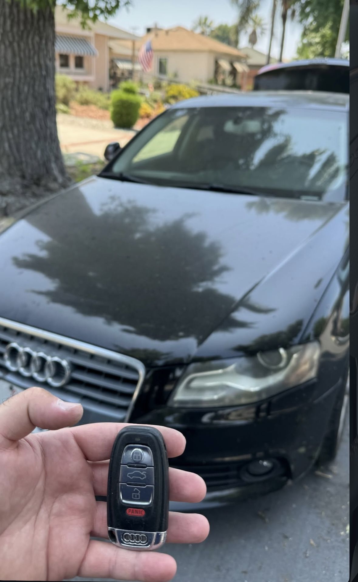 Audi key fob Audi A4 key Audi A5 key Audi A7 key Audi Q5 key