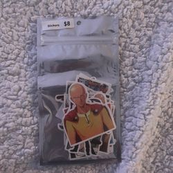 One Punch Man Stickers
