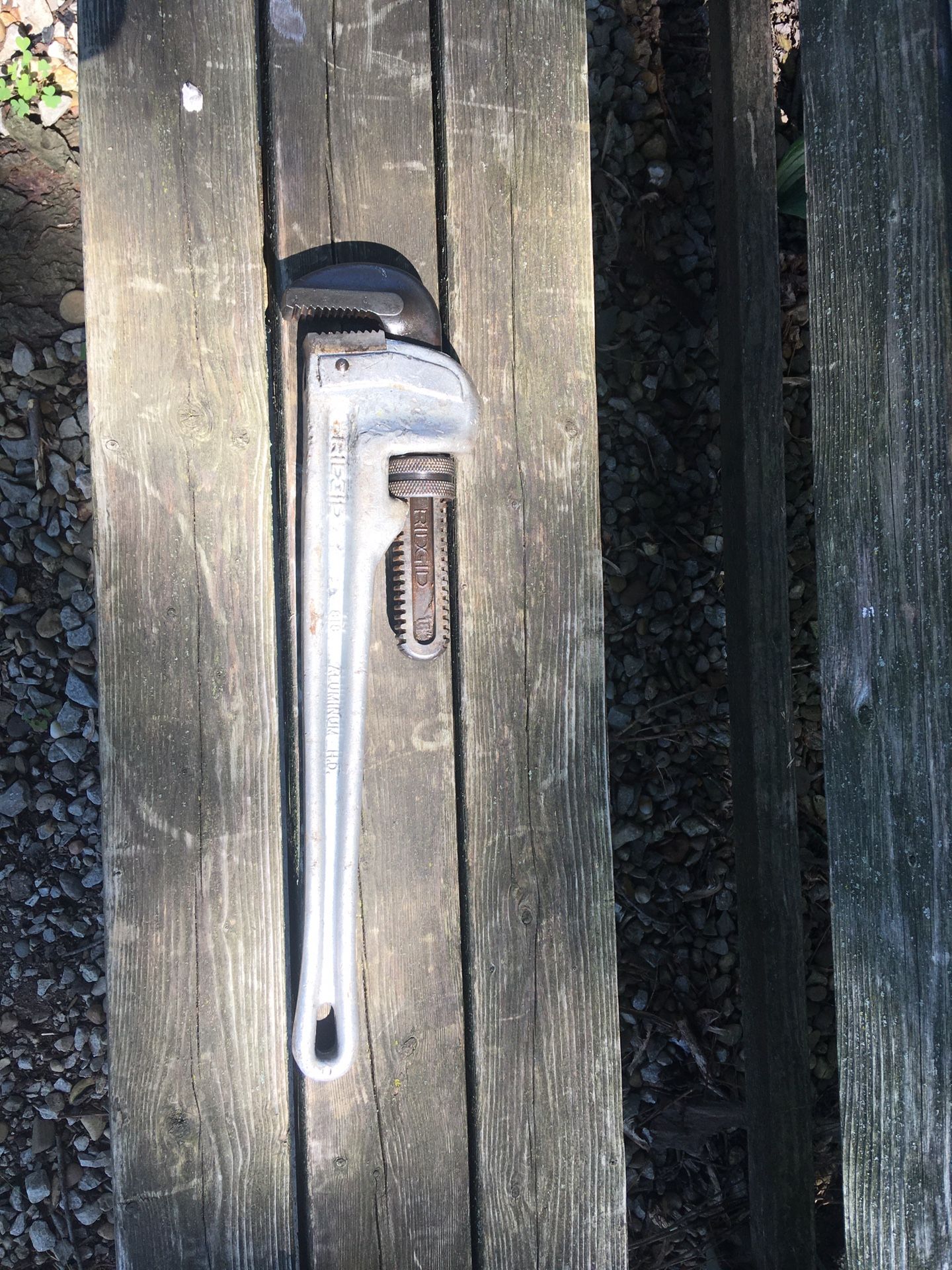 Ridgid 18” Aluminum Pipe Wrench