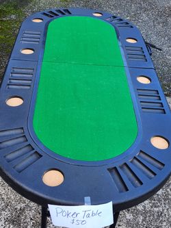 Poker table - portable