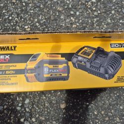 Dewalt Flexvolt Lithium-ion 20V/60V 9ah Rechargable Battery