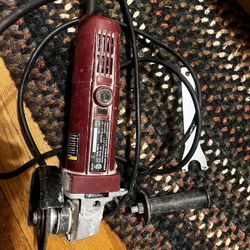 Free Chicago Electric Heavy Duty, 4 1/2 Inch Angle Grinder