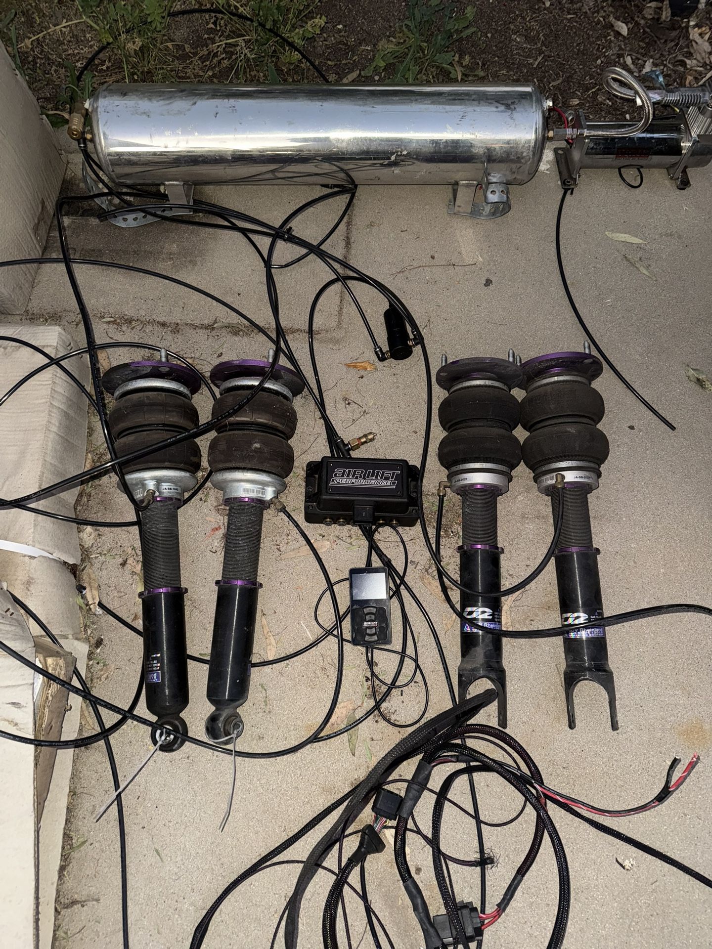 JZA80 Toyota Supra SC300 SC400 D2 Air Suspension