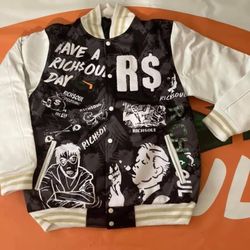 Rich$oul varsity jackets hmu $150 each sizes s-4x ‼️💯🔥✅🤟🏾