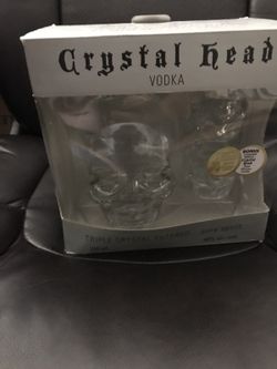 Crystal Head Vodka please take