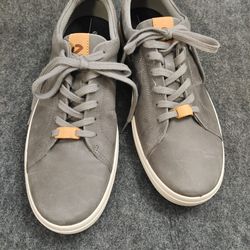 Ecco Men's Soft Classic Sneaker Gray EU46 Size 12 - 12.5 US, excellent condition
