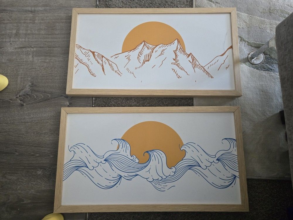 Earth And Water Painting