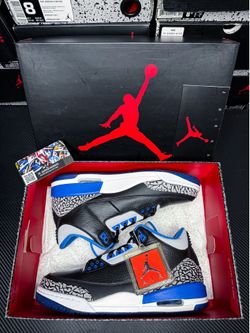 Jordan 3 Sport Blue Size 8.5