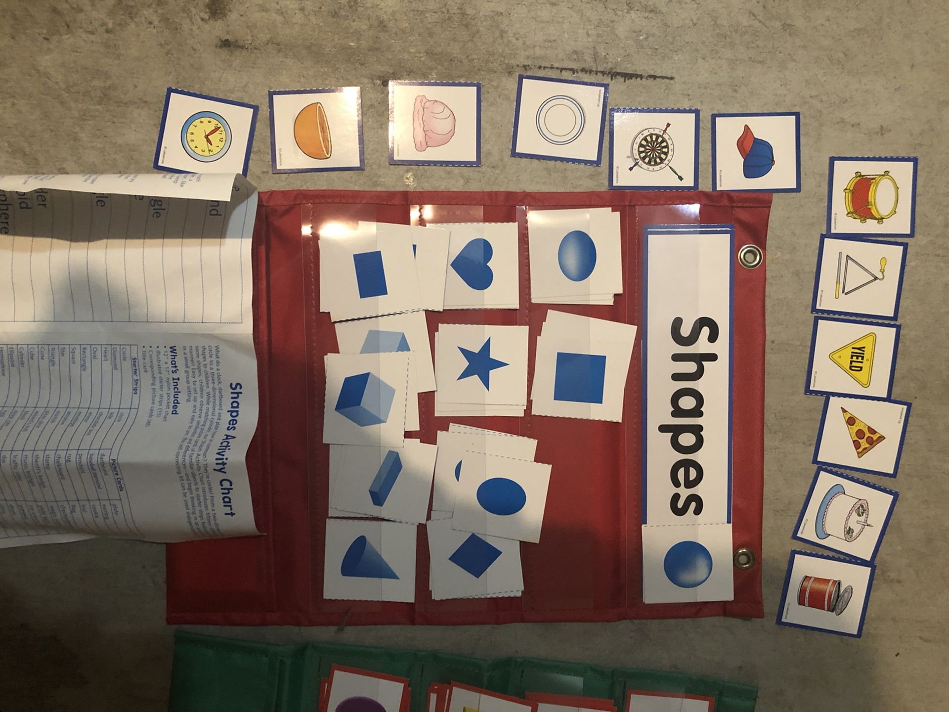 Lakeshore Learning Shapes and Patterning Pocket Charts for Sale in