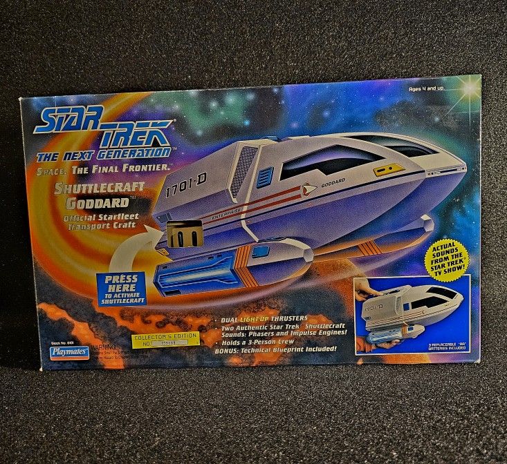 Vintage 1992 Playmates STNG Shuttlecraft Goddard No: 175188