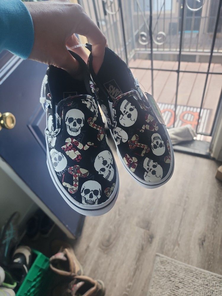 Boys shoes VANS Glow In The Dark Size 1 Youth