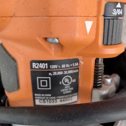 Ridgid Trim Router