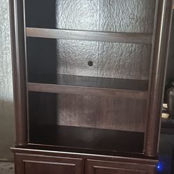 2 Very Nice Book Shelves ( Solid Wood) 