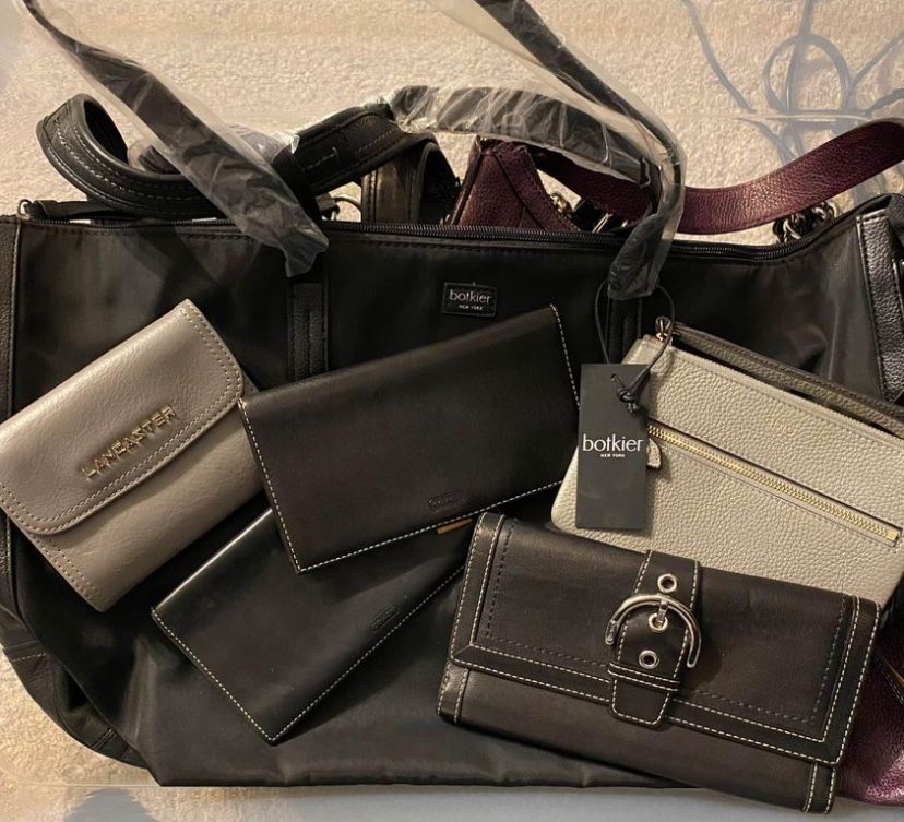 Authentic Designer Handbag Lot of 12 Coach Lancaster Botkier Lodis Calvin Klein Kate Spade Sak $100