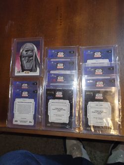 Star Wars Galaxy All Numbered Cards And A Sketch Card.