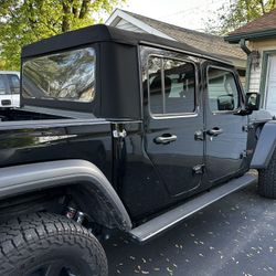 Black Jeep Soft Top