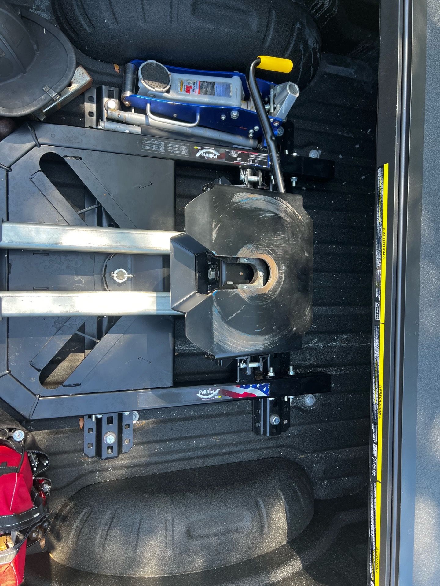 Super glide 2300 model trailer hitch