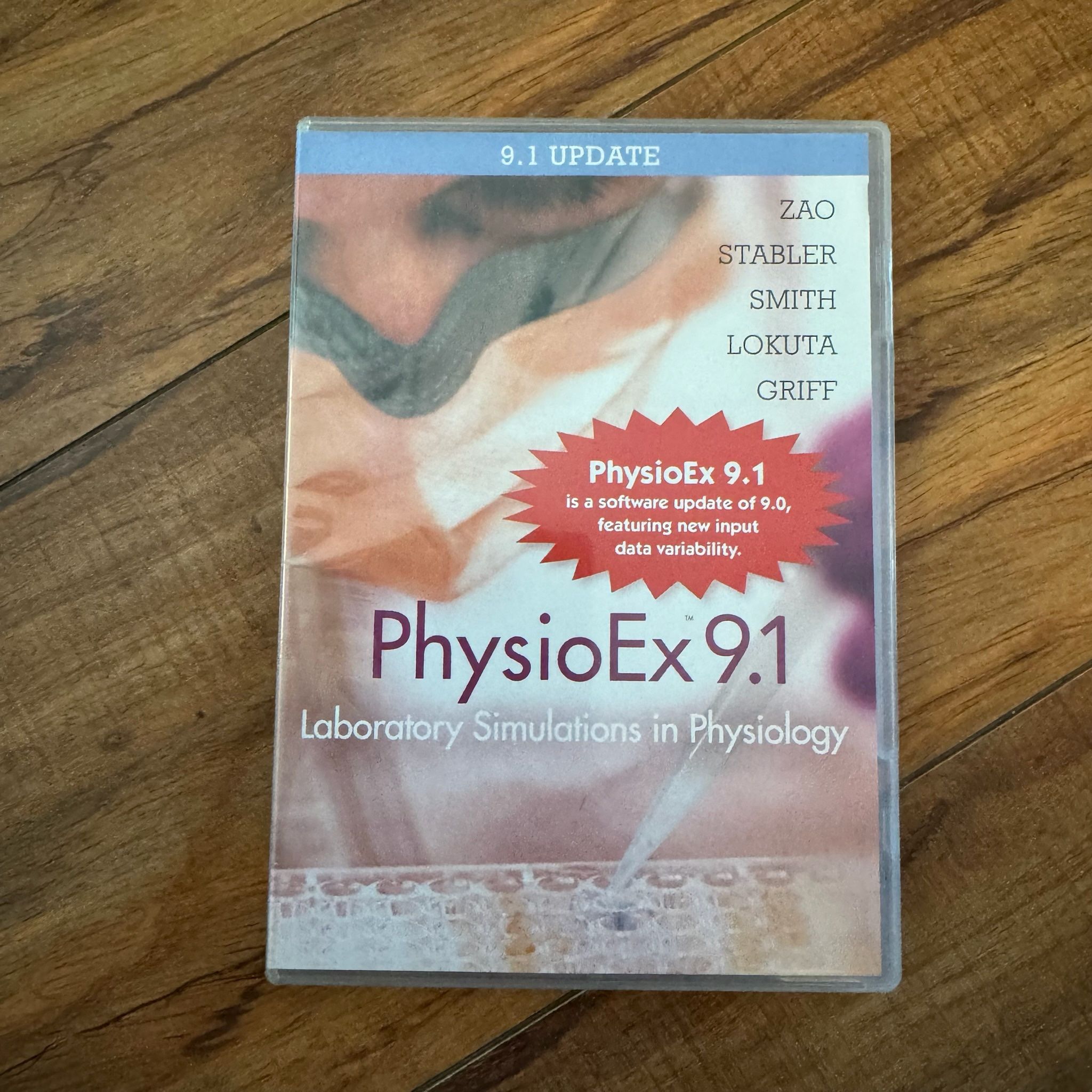 PhysioEx 9.1 (Integrated Component) - CD-ROM Only Lab Simulations Physiology