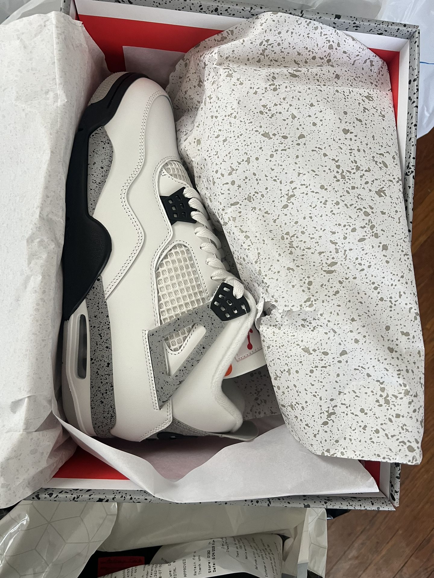 Air Jordan Retro 4 OG CEMENT 