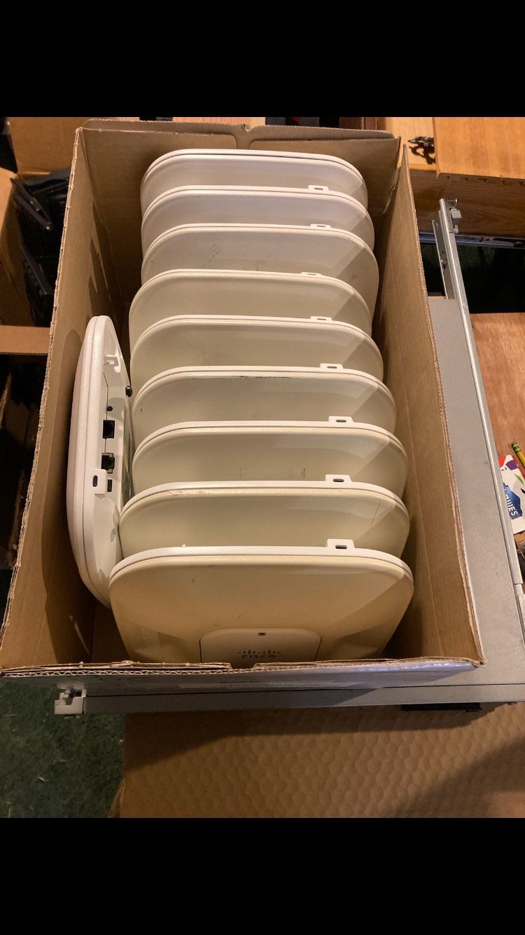 Cisco Wireless Access Points Lot Of 10 (AIR-LAP1042N-A-K9)