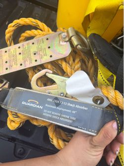 Guardian Fall Protection gear set.