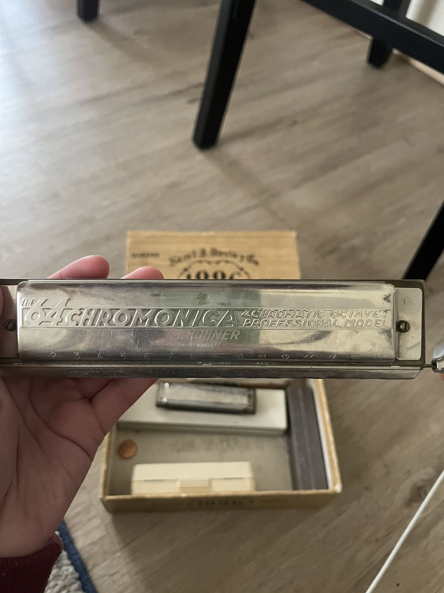 M Hohner Harmonicas, 64 Chromonica 4 Octaves, Lancer, Pocket Pal, Marine Band And 21H Suzuki 