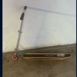 Razor California Longboard Scooter Wood Rare!!