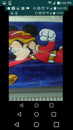 Mickey mouse towel from Disney Store NEW