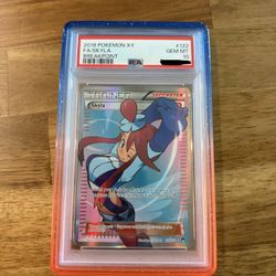 Pokemon Trainer Skyla Full Art PSA 10 122/122