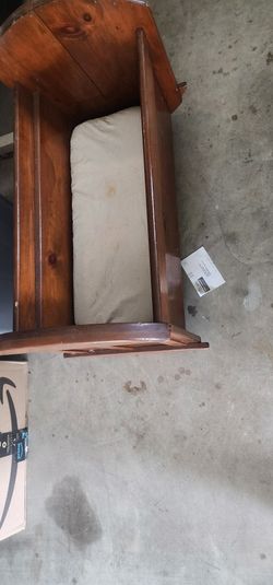 Wooden Rocking Cradle