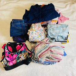 Girls Clothing Mixed Lot Size 6X Jacket Tops Jeans Bottoms Bundle Various Brands