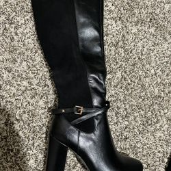 Black Boot Heels 