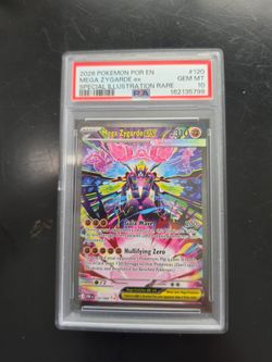 Mega Zygarde Ex sir PSA 10
