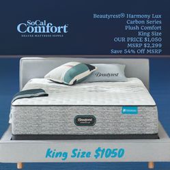 Beautyrest® Harmony Lux Carbon Series Tight-Top Plush