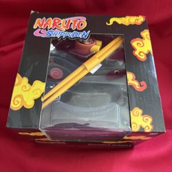 Naruto Shippuden Ramen Bowl With Spoon And Chopsticks (New Set)