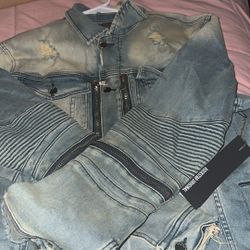 Large Rockstar Jean jacket 