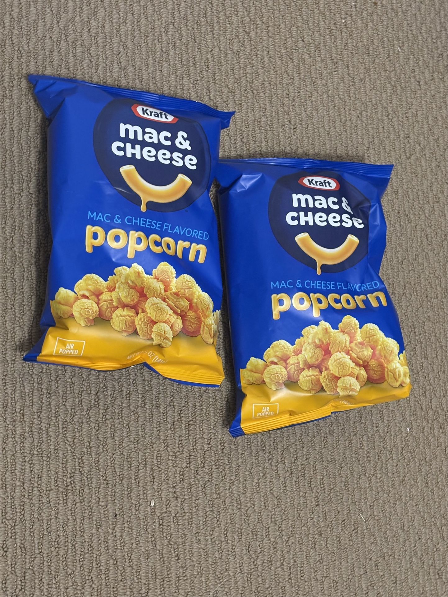 Kraft Mac and Cheese Popcorn Never Been Opened