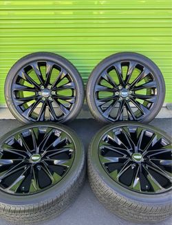 24" Cadillac Escalade OEM ONYX Factory Wheels Tires