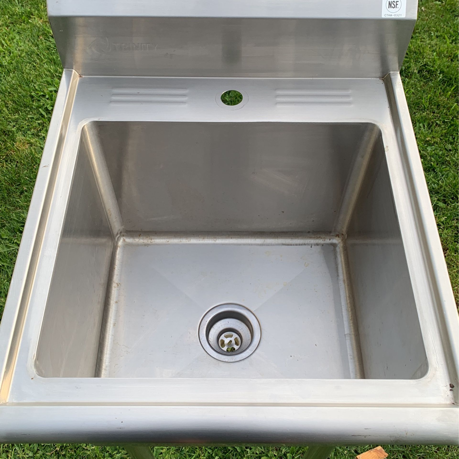 Stainless Steel Sink Standalone 