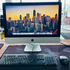 Apple iMac 21” 2017 Retina 4K 3Ghz QuadCore i5 16GB RAM 500GB SSD Fully Functional