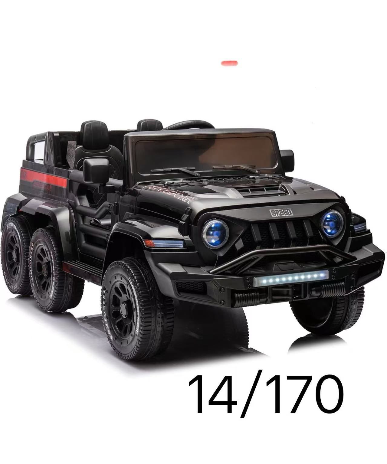24V Kids Ride On Car 2 Seater Ride On Dump Truck with Remote Control, 3 Speed, LED Light, 66.14 Lbs Maximum Load Electric Utility Vehicles Battery Pow