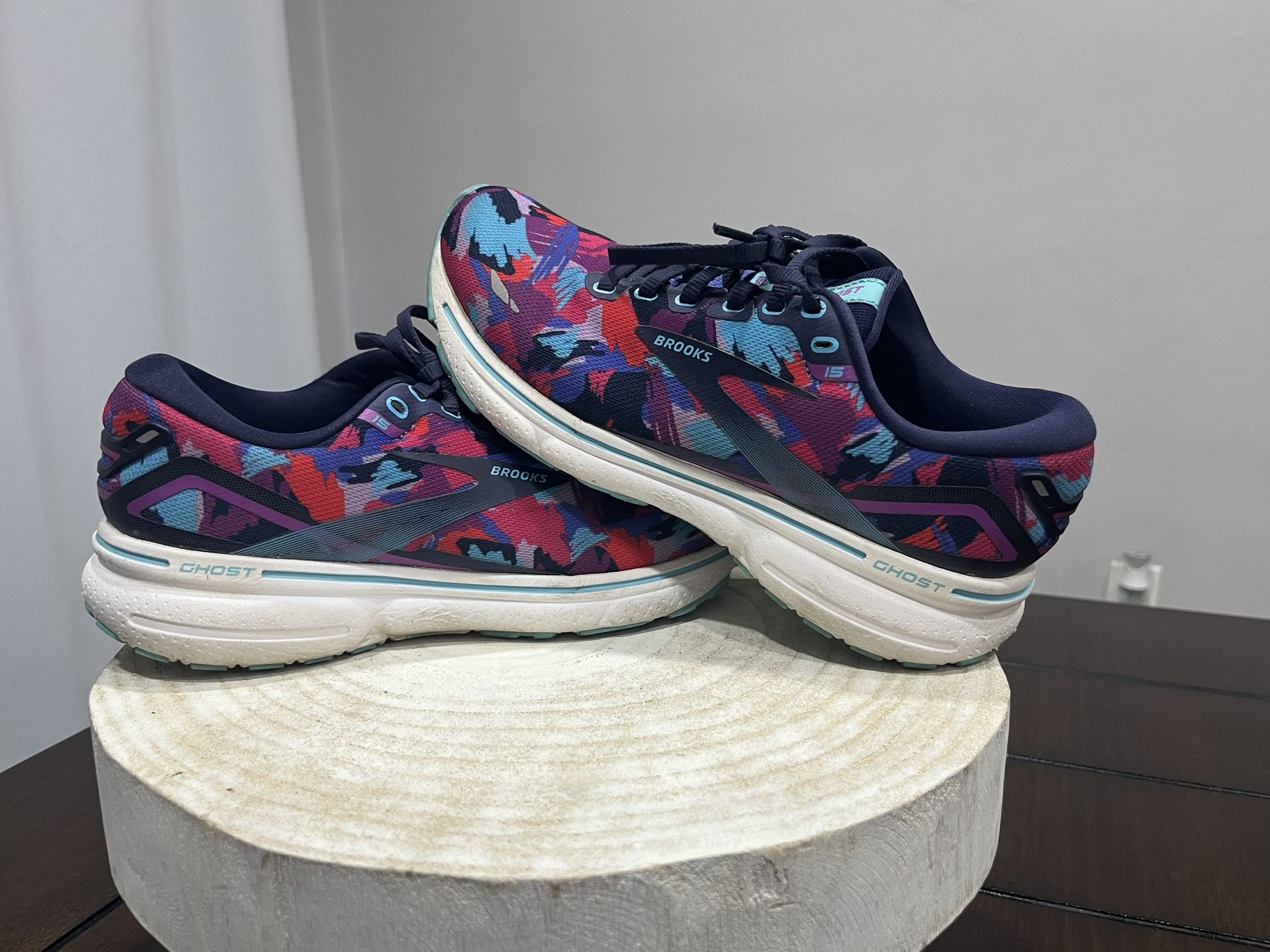 Brooks Ghost 15 1203801B423 Empower Her Womens Size 7.5 Running Shoes