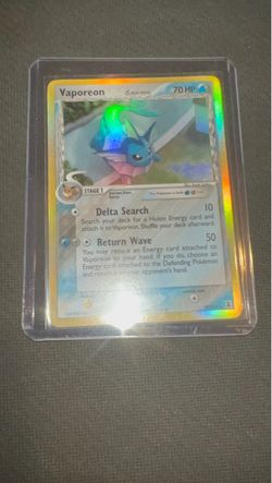 Pokemon Cards EX Delta Species Vaporeon (Delta Species)