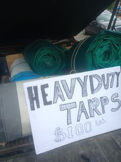 Huge Vinyl Tarps