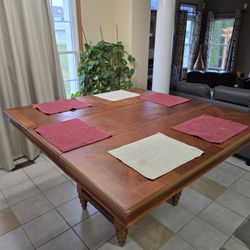 Counter Height Dinning Table With 6 Chairs