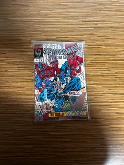 Spider-Man Special Edition #1 — Trial of Venom — UNICEF 1992 Marvel — VF (minor bent cover)