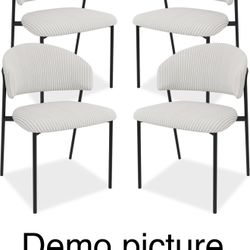 Dining Chair Set Of 4 (white)