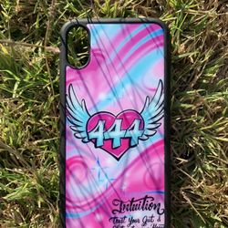 Angel Number iPhone Case iPhone X Case iPhone XS Case Airbrush Phone Case Spiritual  
